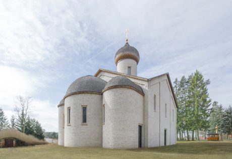 Russian Monastery Church St. Georg, Brick Award Nominee 2018; Tchoban Voss Architekten; Photo: Lev Chestakov