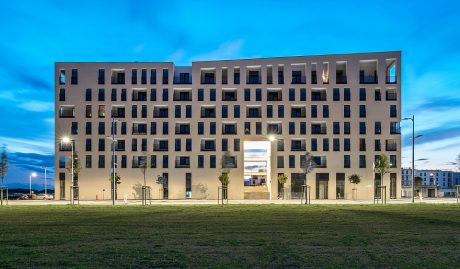 Brick Award 2019, Sharing public spaces - Projekt Budynków mieszkalnych wielorodzinnych z usługami Nowe Żerniki - Wyróżnienie