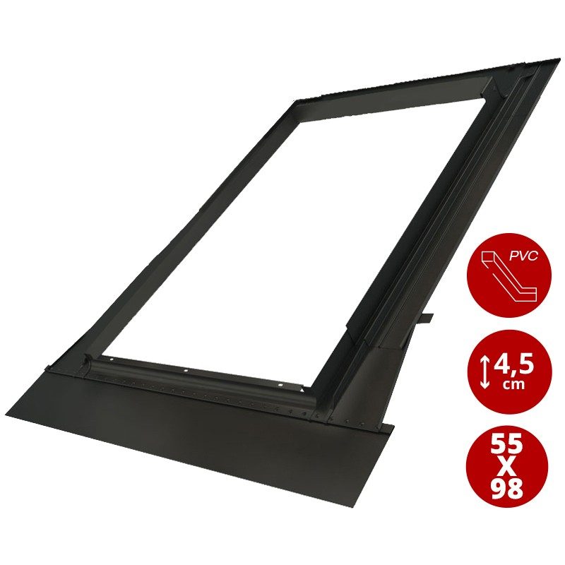 Koramic kołnierz Energy PVC 55x98 (4,5)