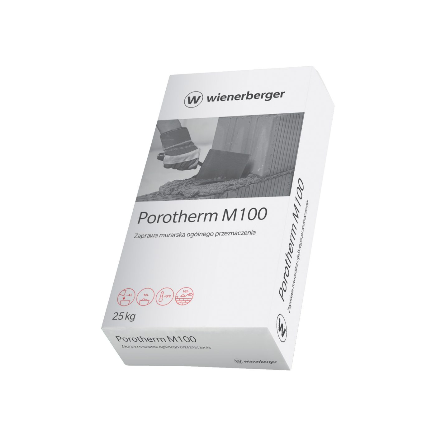 Worek zaprawy cementowo-wapiennej Porotherm M100